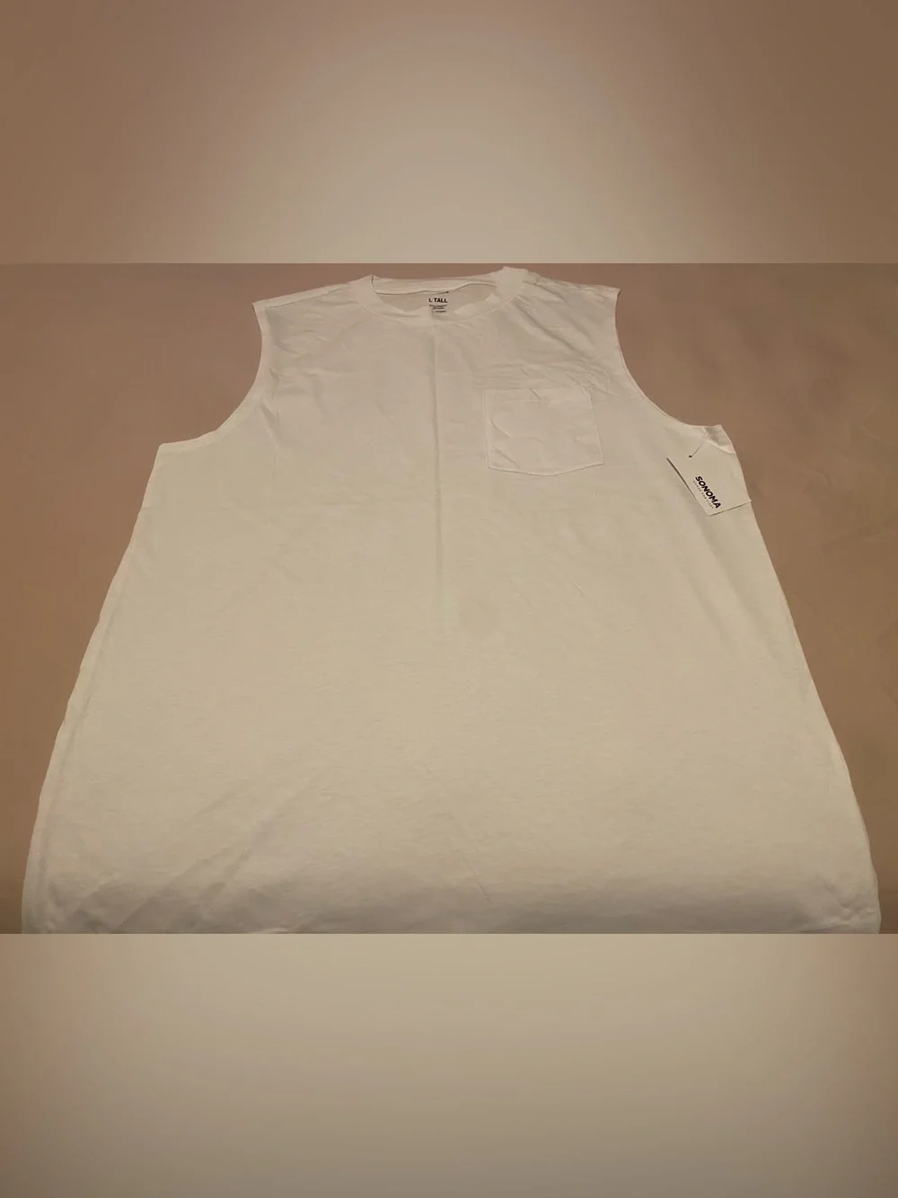 Sonoma Goods For Life Muscle Tank Size L Tall Men’s New With Tags